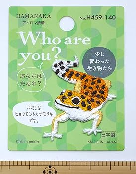 Amazon.co.jp: ハマナカ ワッペン Who are you? フーアーユー